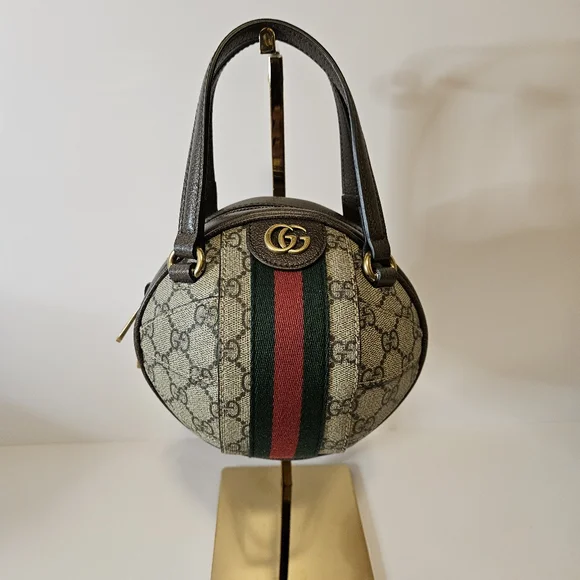 Gucci Ophidia GG Mini Basketball Shoulder Bag - Picture 12 of 12